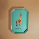 Hand-Painted Giraffe Tray