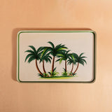 Hand-Painted Palm Trees Tray