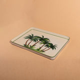 Hand-Painted Palm Trees Tray
