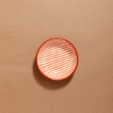 Mini Striped Bowls (Terracotta)