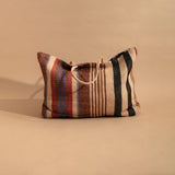 Maison Bengal Oversized Jute Tote - Multi Colored Stripe